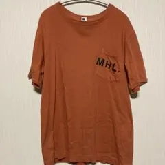 MHL.／ポケットTシャツ ポケT／ロゴTシャツ／半袖 夏服のサムネイル