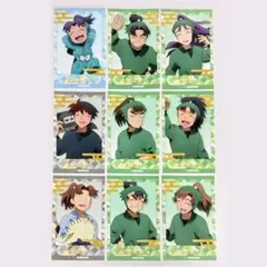 忍たま　ポイント　カード　ミニフォト　六年生　きり丸　土井半助　山田利吉　セット