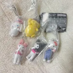 【全種セット】サンリオキャラクターズ ミニチュアチャーム〜ライブキャラクター〜
