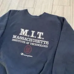 90s チャンピオン　リバースウィーブ　4段　珍品　ネイビー