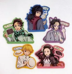 【新品】鬼滅の刃　リロホテルズ　ステッカー　義勇　炭治郎　しのぶ　善逸　禰豆子