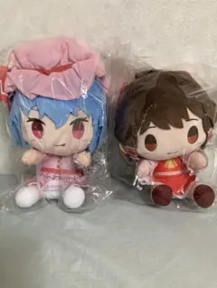 1番くじ 東方Project ちょこのっこぬいぐるみ ぷらすA賞、B賞 - メルカリ