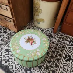 希少】昭和レトロ 本高砂屋 エコルセ お菓子缶 丸缶 空き缶 大セール