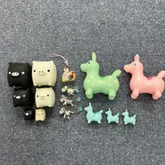 【平成レトロ】おまけつき　モノクロブー　ロディ ビーズマスコット まとめ売り