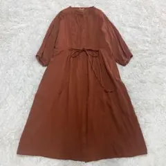 ヌメロヴェントゥーノ カシュクール風ロングワンピース スキッパー V