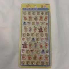 【正規品】ボンボンドロップシール mini ディズニー くまのプーさん