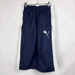 PUMA ジャージパンツ L ネイビー/ホワイト