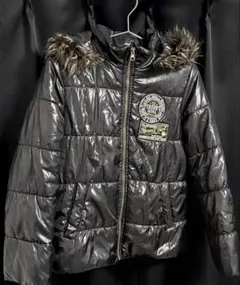 平成 ギャル ファーダウン 女児 ジャケット y2k ダウン 00s