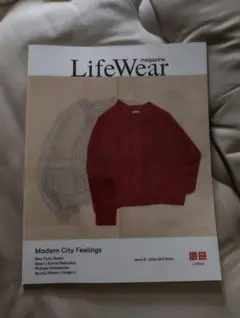 Uniqlo LifeWear 雑誌 15 2026 Fall & Winter
