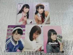 深川麻衣　乃木坂46　High　School　CARD　トレカ　5種