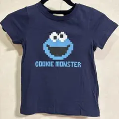新品★SESAME STREET クッキーモンスター Tシャツ 120cmのサムネイル