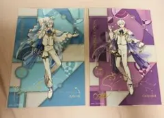 アイナナ　四葉環、逢坂壮五　バースデーストアポストカード、メタカ、ウエハース