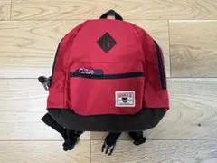 DOUBLE.B レッド ナイロンリュック 子供用