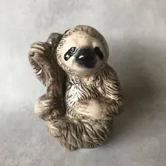 一輪挿し　花瓶　アニマルベース　ナマケモノ　動物好き　手乗り　置物　お花