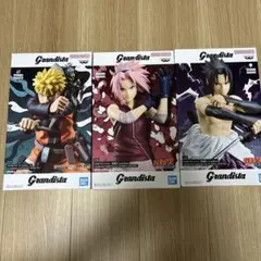NARUTO Grandista うずまきナルト　春野サクラ　うちはサスケのサムネイル