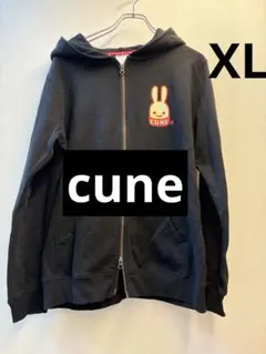 T*0様 cune キューンウサギロゴ大人気定番モデル　ダブルジップウサギロゴブのサムネイル