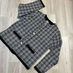 PART2 ツイード風ジャケット Mサイズ