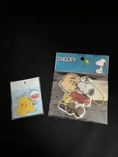 スヌーピーリフレクターフルカラーST 反射板　ピカチュウ　アクリルキーホルダー