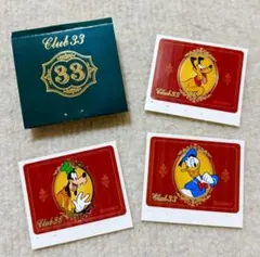 ディズニー Club 33 ピンバッジ 4個セット