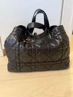 Christian Dior 黒 レザー ショルダーバッグ美品