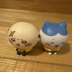 ハチワレ　ラッコ　ソフビ人形　ココス　二個セット　ちいかわ