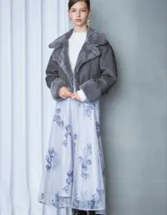 【新品タグ付き】MERCURYDUO フェイクムートンボンバージャケット