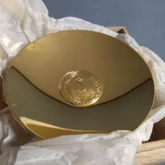 桐箱入】金盃/金杯3個 純金の24KGP 永年勤続表彰記念 大阪府警察本部長