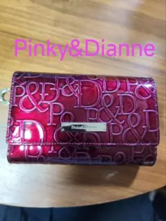 Pinky&Dianne 二つ折り財布　 　エナメル 　ロゴのサムネイル