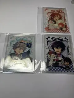 朔間凛月 瀬名泉 月永レオ ミニブロマイド＆硬質カードケース コレクション