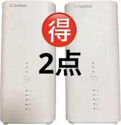 新品①中古① 計2セットSoftBank Air 4 Wi-Fiルーターのサムネイル