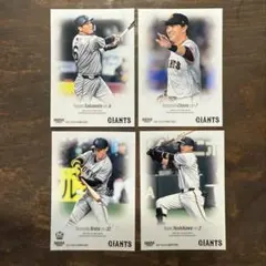 坂本勇人 長野久義 吉川尚輝 浦田俊輔 BBM 読売ジャイアンツ 巨人