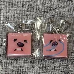 colorgramカラーグラム LOOPY ルーピー コラボ キーリング ①