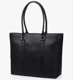 トートバッグ ビジネスバッグ メンズ 本革 未使用 ブラック