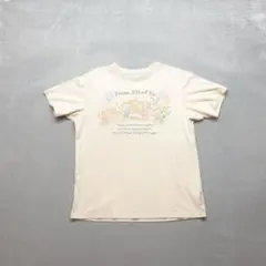 Disney 良品 ダッフィー A0600X Tシャツ M アイボリー andのサムネイル