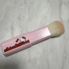 ⭐︎廃盤！希少！⭐︎熊野筆 喜筆 サンリオ ハローキティ リボン 携帯パウダーブラシ
