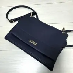 HK WORK LONDON ショルダーバッグ ネイビーのサムネイル