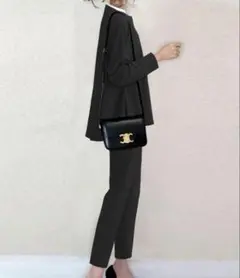 ノーカラージャケット.パンツ セットアップ スーツ フォーマル⭐︎