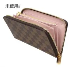 Q2460 未使用 ルイヴィトン ダミエ ジッピーウォレット 長財布