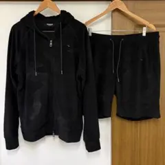 1 piu 1 uguale 3 ジップパーカー パンツ セットアップ - メルカリ