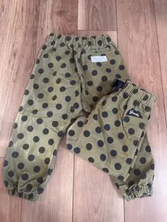 双子 お揃い ドットパンツ 100 MARKEY’S マーキーズ 2枚セット