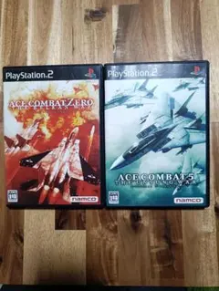 ACE COMBAT ZERO & 5 　2本セット プレステーションソフト