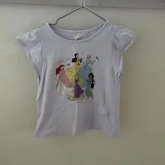 ディズニープリンセス Tシャツ 120サイズ 薄紫　【ユニクロ】