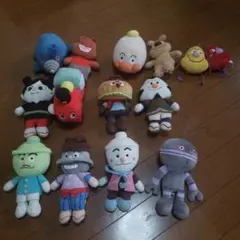 アンパンマン ぬいぐるみ おまとめ売り 13体セット プリちぃビーンズ