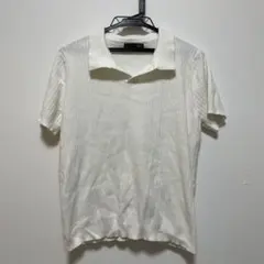 Dazy ポロシャツ ホワイト L