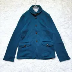 【ザショップティーケーミクスパイス】ニットジャケットMカーディガン 襟元ベルト付