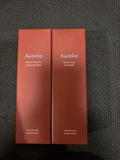 Aurelie オレリー クレンジングウォーターとフェイスウォッシュのセット