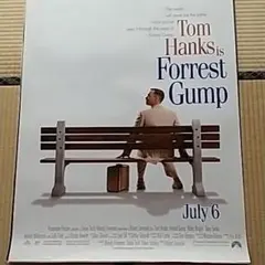 ムービーポスター　悪魔のいけにえ　フォレスト・ガンプなど Amazon.co.jp: ポスター A4 パターンA フォレスト・ガンプ