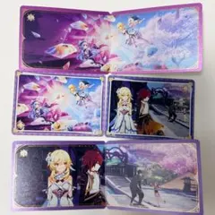 原神　流光行記 コレクションカード 折り畳み式カード　SR R 夢見月瑞希