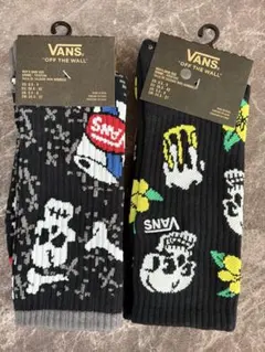 VANS グラフィックソックス メンズフリーサイズ ブラックのサムネイル