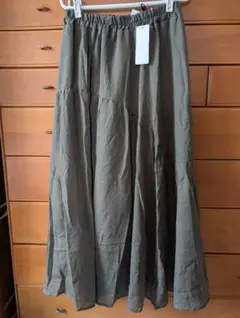 最終値下げ！しまむら ティアードフレアスカート